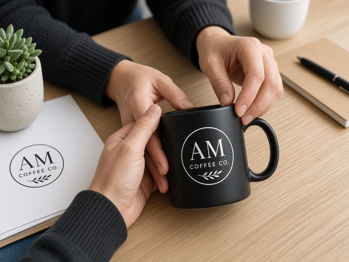Personalización de un producto con logo