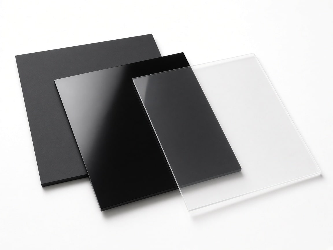 Muestras de materiales adhesivos