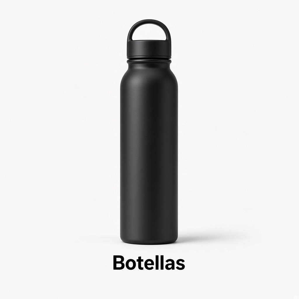 Botellas y tazas