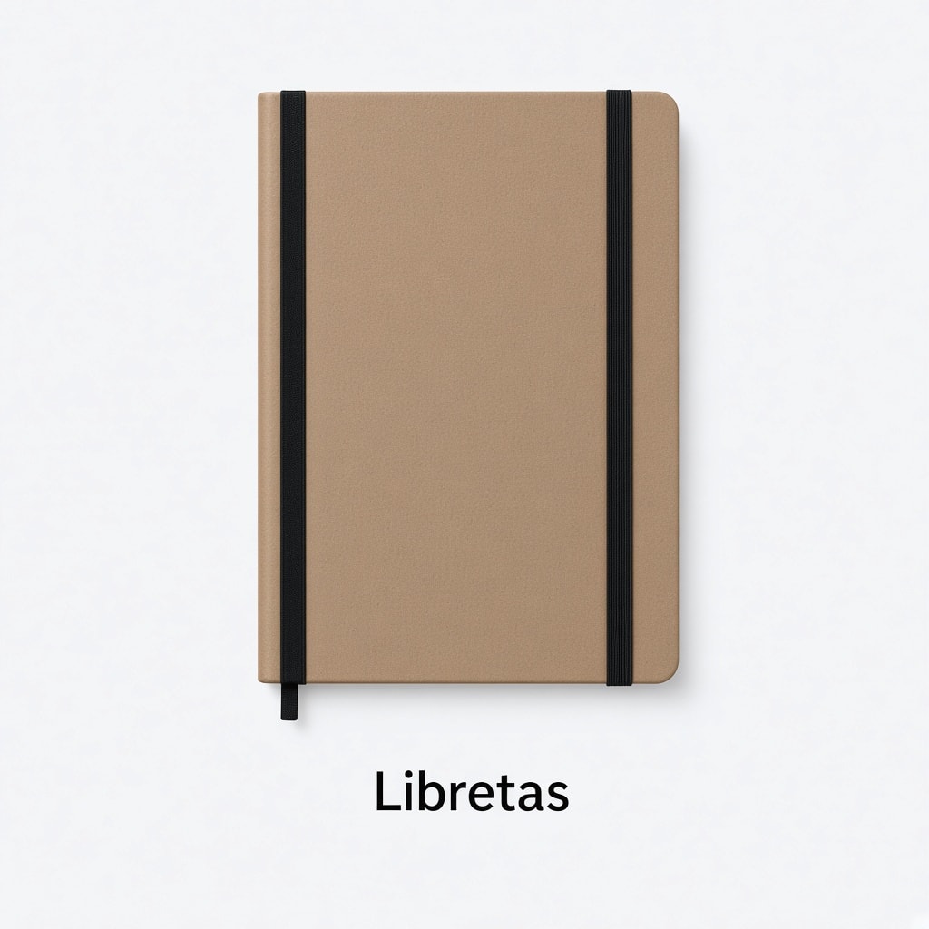 Libretas y papelería