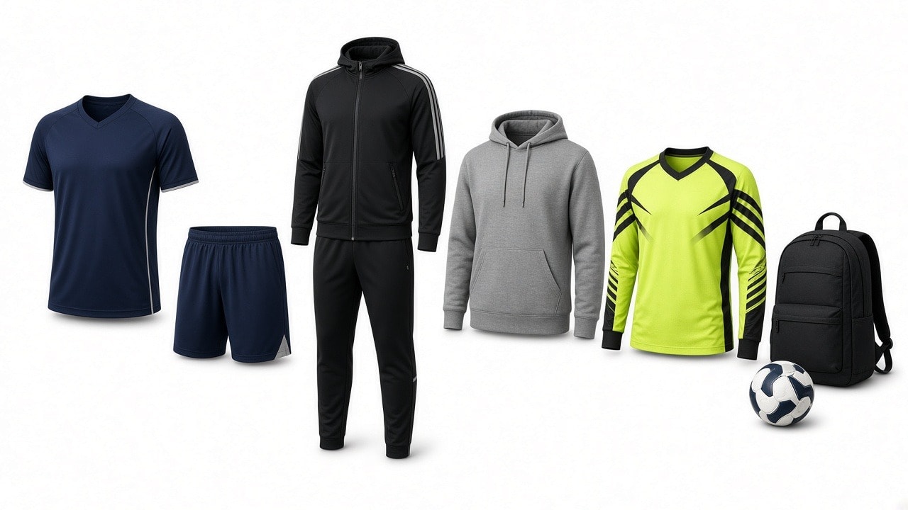 Selección de camiseta, pantalón, chándal y accesorios de balonmano