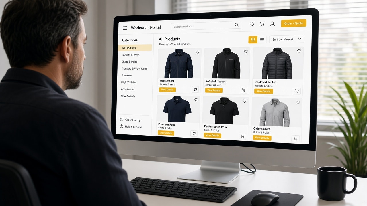 Gestión de vestuario de empresa en Arkubbo