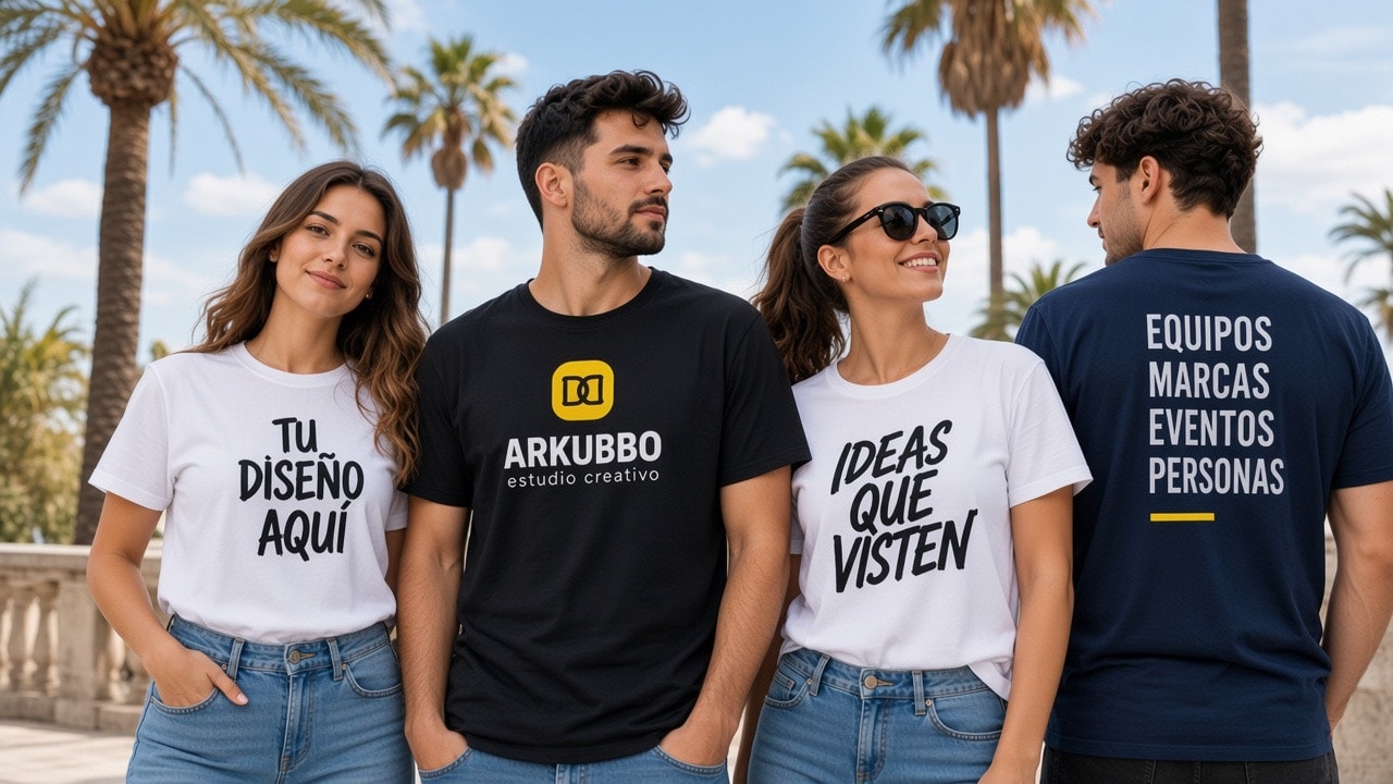 Camisetas personalizadas para empresa y eventos