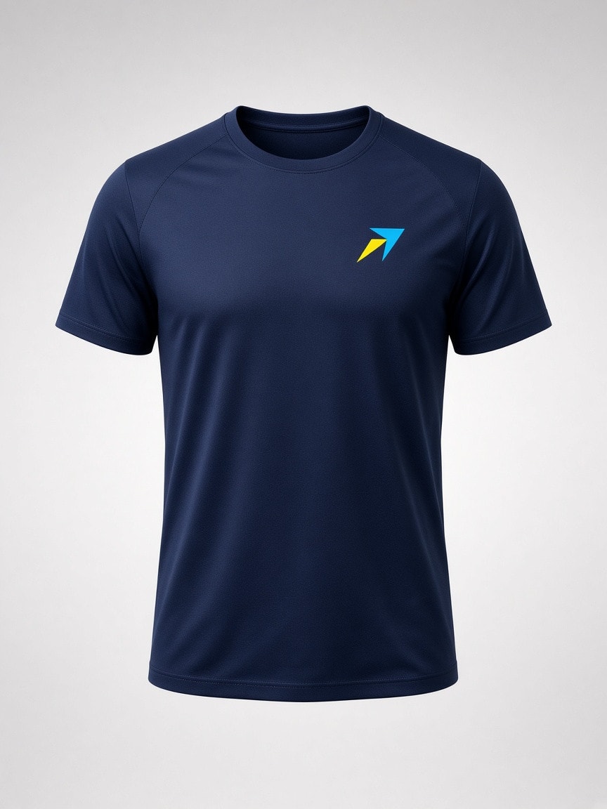 Camiseta técnica para logo, nombre, mangas y dorsal