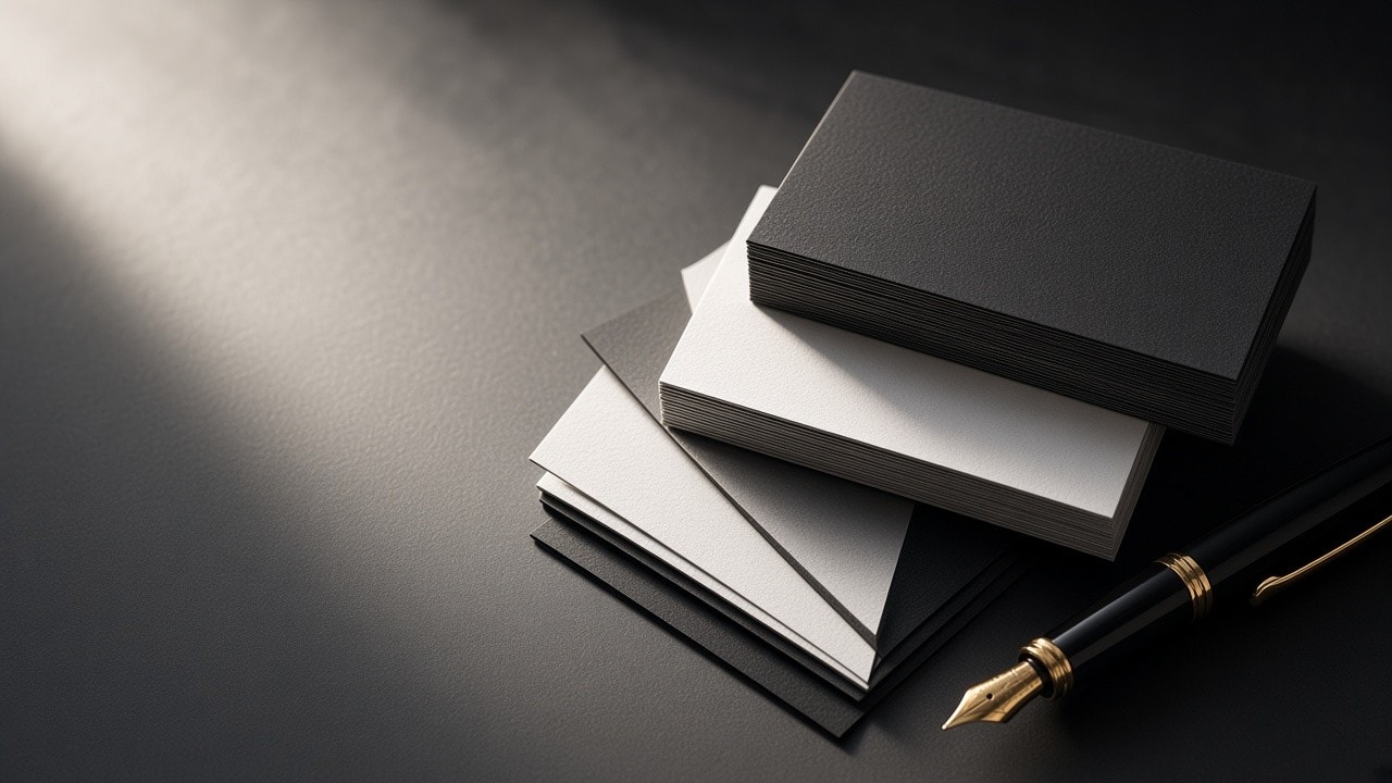 Tarjetas de visita premium impresas
