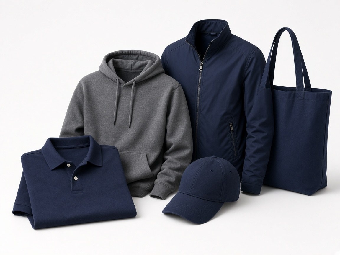 Pack empresa: polo, sudadera, chaqueta, gorra y tote