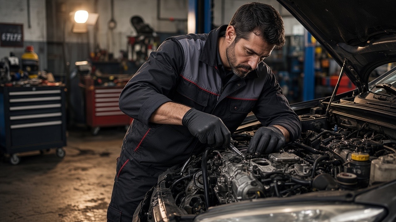 Calzado de seguridad en un entorno de trabajo